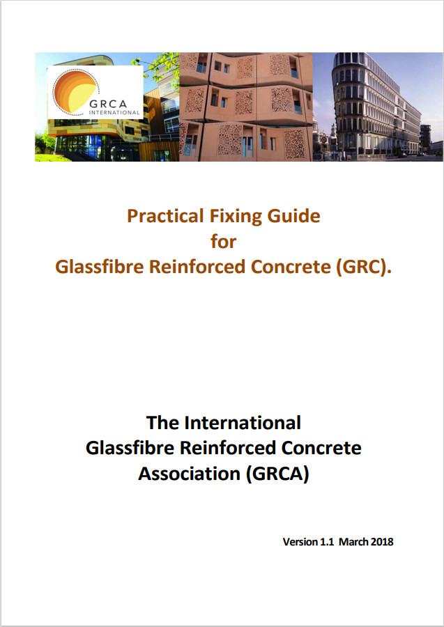 GRCA Practical Fixing Guide for Glassfibre Reinforced Concrete (GRC)