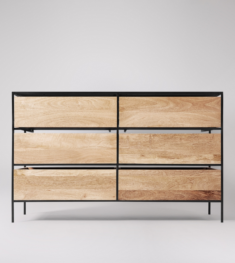 Roland Six-drawer Chest of Drawers