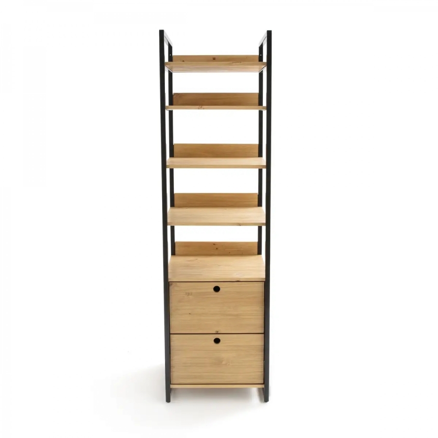 Module 2 drawers, 4 shelves, HIBA