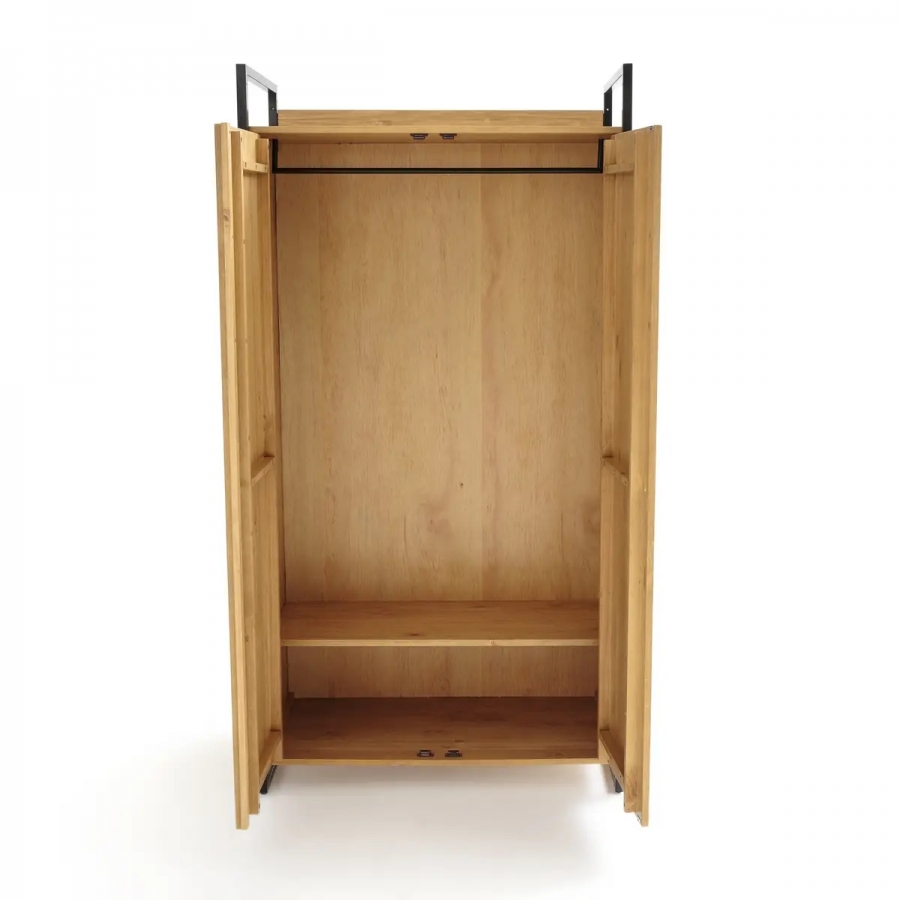 Cabinet module, 2 doors, with rod, HIBA