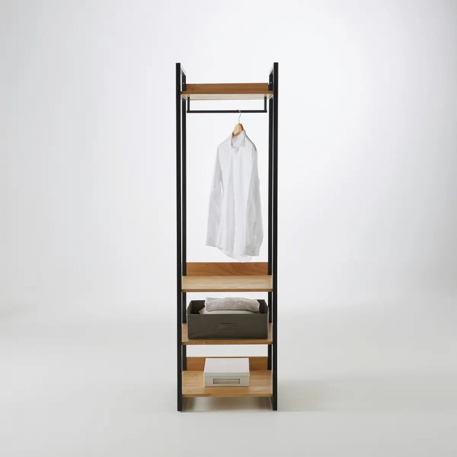 Module with rod/3 shelves, HIBA